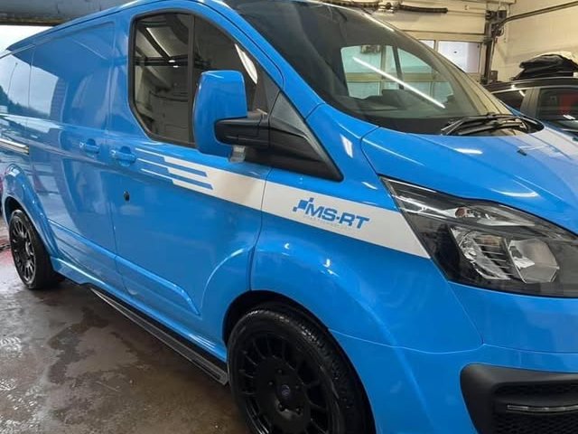 Ford Transit Custom after a Stage 1 remap